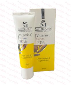 سرم ضد چروک و روشن کننده مدیلن حاوی ویتامین C