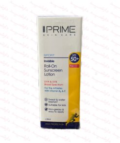 لوسین ضد افتاب پرایم +SPF50 رول_ان و فاقد رنگ مناسب انواع پوست