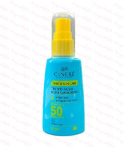 ضد آفتاب سینره آکوا فلوئید SPF50 بژ طبیعی انواع پوست -2