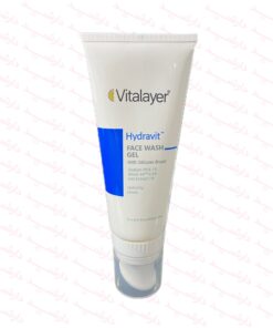 ژل شستشوی صورت هیدراویت ویتالیر با براش سیلیکونی مناسب پوست های خشک