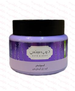 کرم ژل آبرسان بدن لوندر دیپ سنس مناسب انواع پوست