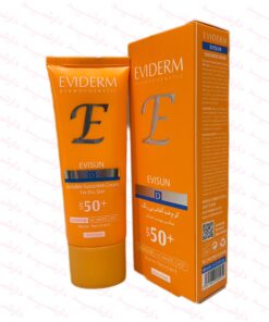 کرم ضد آفتاب اویدرم SPF50 بی رنگ مناسب پوست خشک