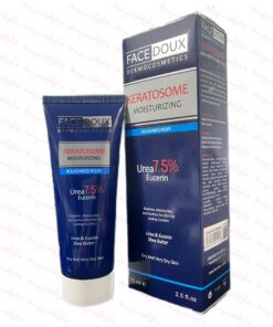 کرم مطوب کننده و نرم کننده فیس دوکس حاوی اوسرین و 7.5% اوره مناسب پوست خشک تا خیلی خشک