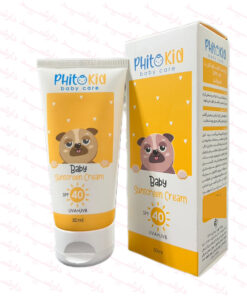 کرم ضد آفتاب فیتوکید کودکان SPF40 بدون رنگ مناسب انواع پوست