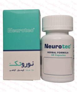 تصویر جعبه و قوطی کپسول گیاهی نوروتک 60 عددی