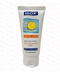 لوسیون ضد آفتاب بی رنگ آیروکس SPF40 مناسب کودک-2