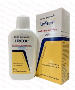 شامپو بدن کرمی ایروکس نرم کننده و مرطوب کننده مناسب پوست خشک و حساس