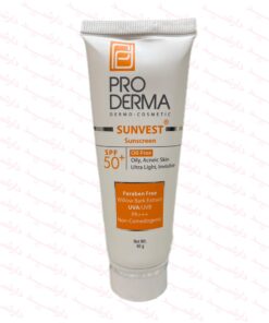 کرم ضد آفتاب پرودرما SPF50 فاقد چربی مناسب پوست چرب و جوشدار--2