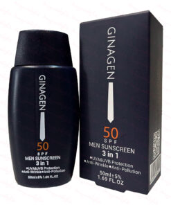 ضدآفتاب SPF50 ژیناژن اقایان مناسب انواع پوست 50 میلی لیتر