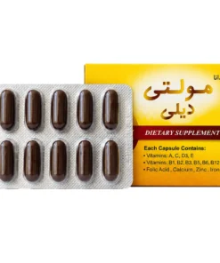 کپسول مولتی دیلی دانا 30 عددی با جعبه