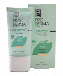 سی سی کرم رنگی پرودرما SPF40 مناسب پوست معمولی و حساس بژ طبیعی