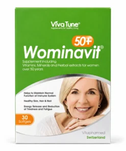 کپسول نرم ژلاتینی ومیناویت بالای 50 سال ویواتیون 30 عددی