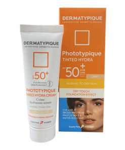 کرم ضد آفتاب درماتیپیک رنگی SPF50 مناسب پوست خشک 50 میلی لیتر - رنگ روشن