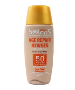 Alternative view of فلوئید ضد آفتاب و ضد چروک SPF50 سولاریس آردن مدل ایج ریپیر نیوژن بژ طبیعی 100 میلی لیتر