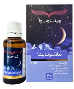 قطره ملاتونایت ویتاویوا طعم تافی 30 میلی لیتر با جعبه