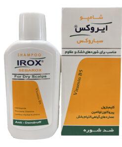شامپو ضد شوره سباروکس ایروکس مناسب شوره های خشک و مقاوم 200 گرم