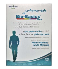 قرص مولتی ویتامین بایوبیسیکس آقایان نیچرز اونلی 30 عددی