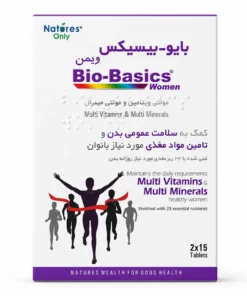 قرص مولتی ویتامین و مولتی مینرال بایوبیسیکس نیچرز اونلی مخصوص بانوان 30 عددی