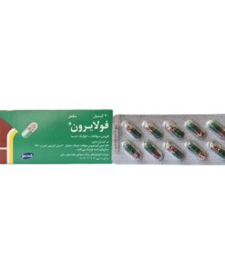 کپسول فولایرون رازک بسته 30 عددی با جعبه