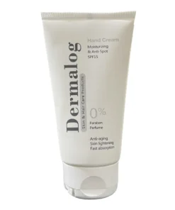 کرم مرطوب کننده دست حاوی ضد لک SPF15 درمالوگ 50 میلی لیتر