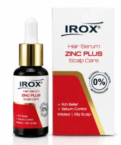 سرم تقویت کننده مو ایروکس مدل Zinc Plus حجم ۳۰ میلی لیتر با جعبه