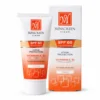 کرم ضد آفتاب با SPF60 کرم پودری رنگی بدون چربی حجم 50 میل مای با جعبه