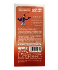 توضیحات کدکس ( 5in1 warm) 12 عددی