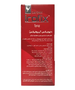 توضیحات شربت آیروفیکس دایونیکس فارما 150 میلی لیتر
