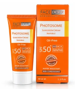 کرم ضد آفتاب فيس دوکس مناسب spf50 مناسب پوست های چرب 40 ميلی ليتر با جعبه