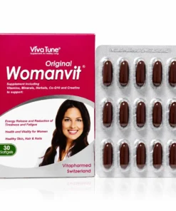 کپسول نرم ژلاتینی وومن ویت اوریجینال ویواتیون مناسب بانوان 30 عددی با جعبه